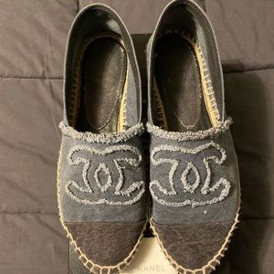 Chanel Denim Espadrilles